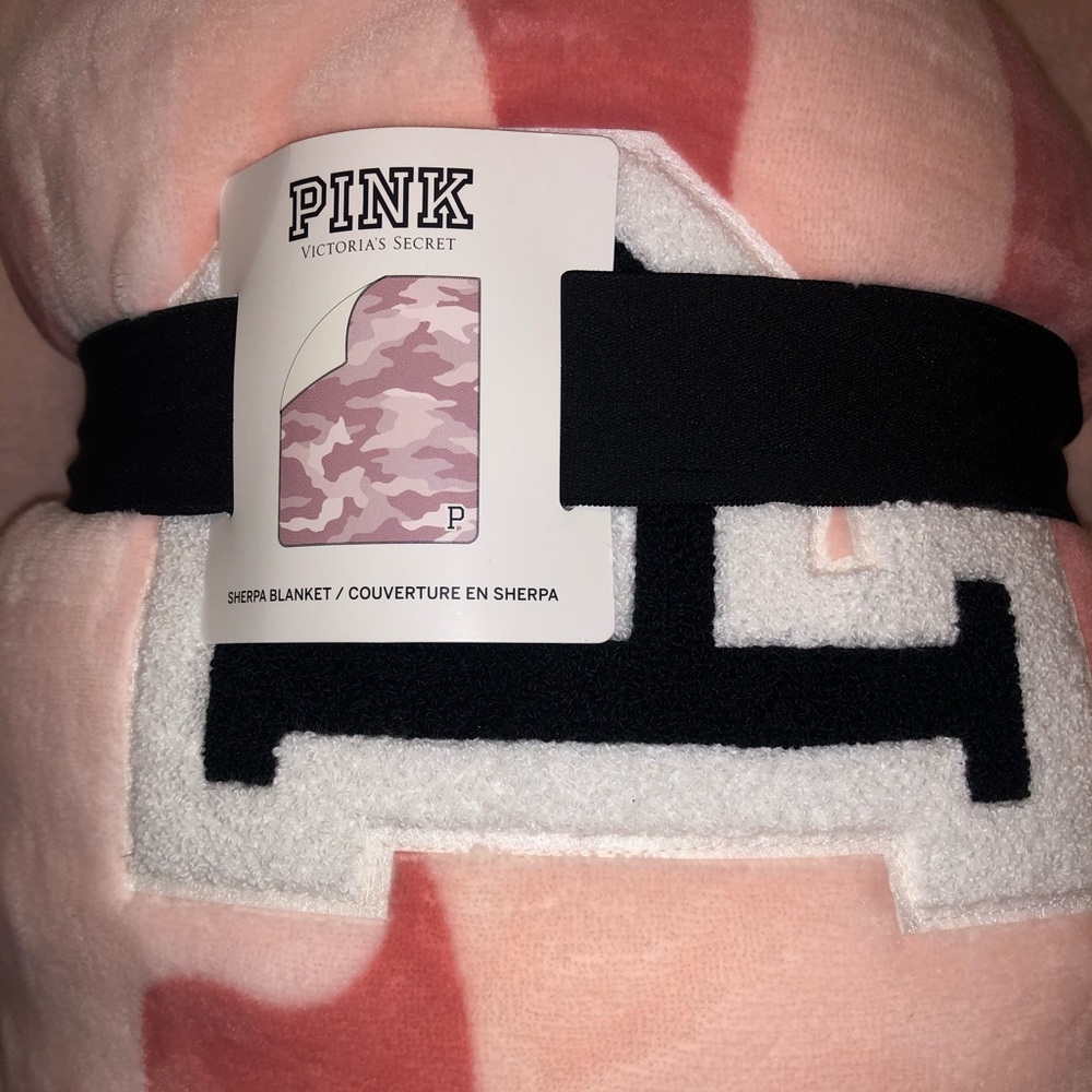 PINK Sherpa blanket